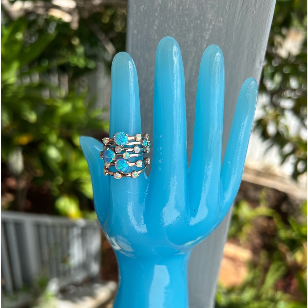 Six Fun Stackable Rings - Picture 4 of 10